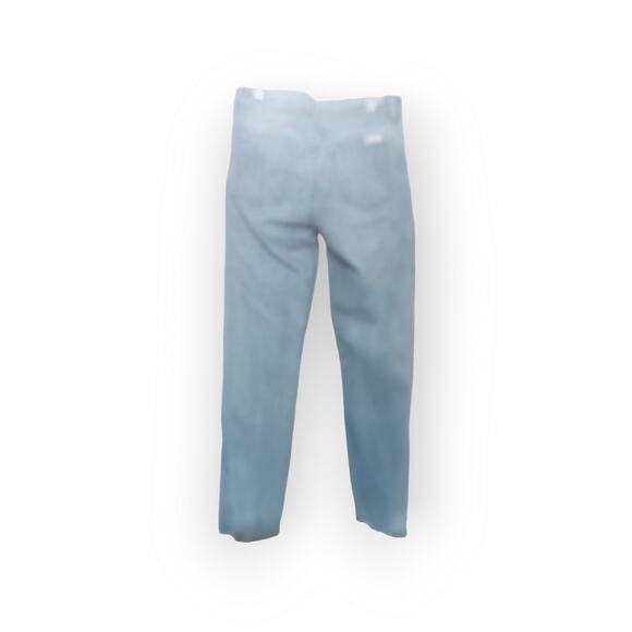 7 For All Mankind  Light Wash Step Raw Hem High Rise Denim Jeans 26 (E21) - Picture 4 of 5